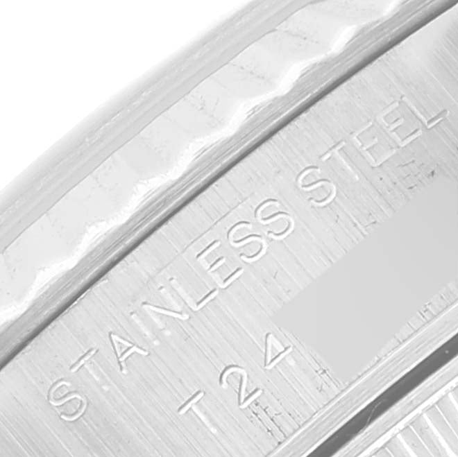 Rolex Datejust White Gold Silver Diamond Dial Ladies Watch 69174