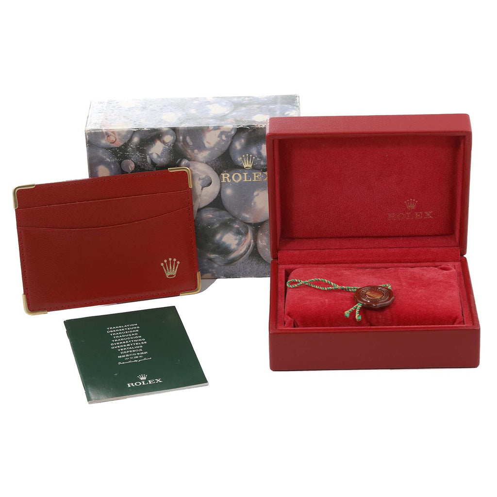 Rolex Datejust White Gold Silver Roman Dial Steel Ladies Watch 79174