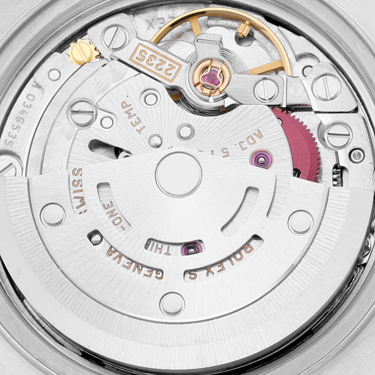 Rolex Datejust White Gold Silver Roman Dial Steel Ladies Watch 79174