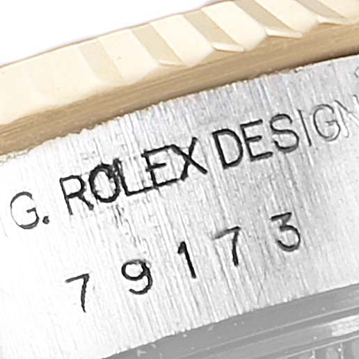Rolex Datejust Yellow Gold Steel  Sugilite Diamond Dial Watch 79173