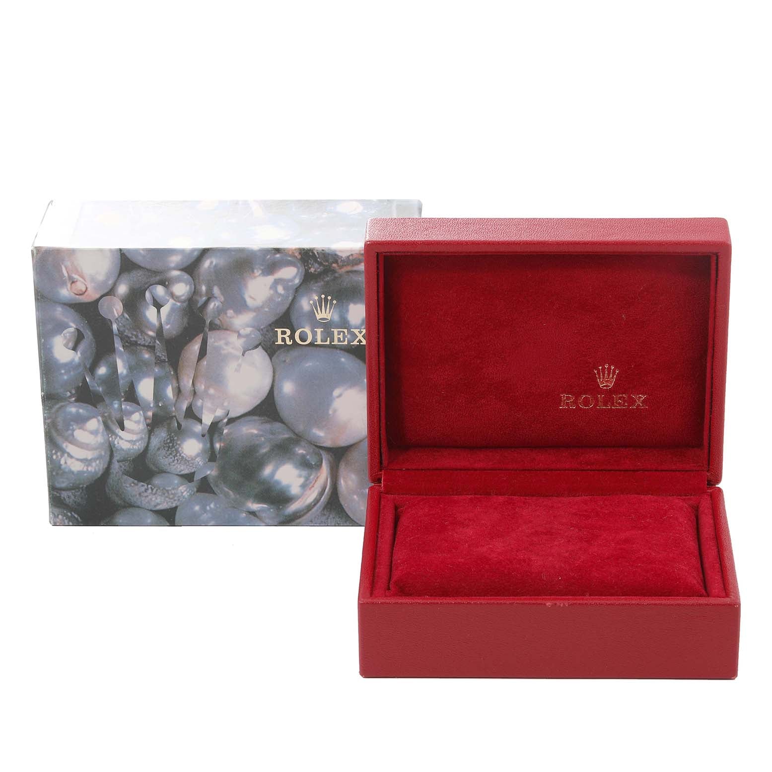 Rolex Datejust Yellow Gold White Diamond Dial Ladies Watch 79173