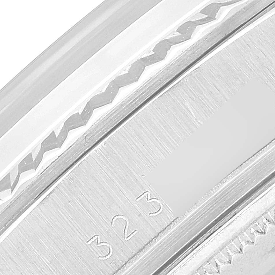 Rolex Day-Date President White Gold Silver Sigma Dial Vintage Mens Watch 1803