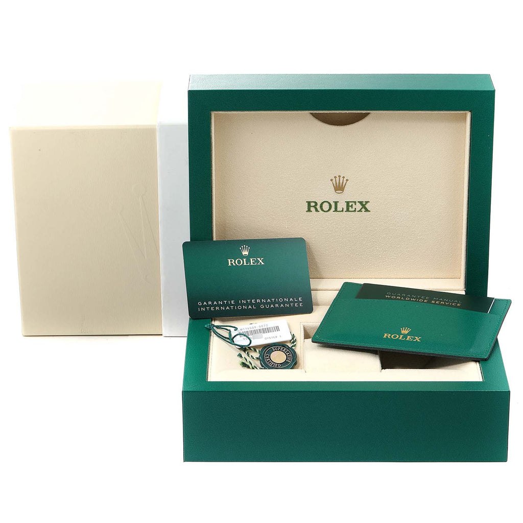 Rolex Daytona 18k White Gold Silver Dial Mens Watch 116509 Unworn