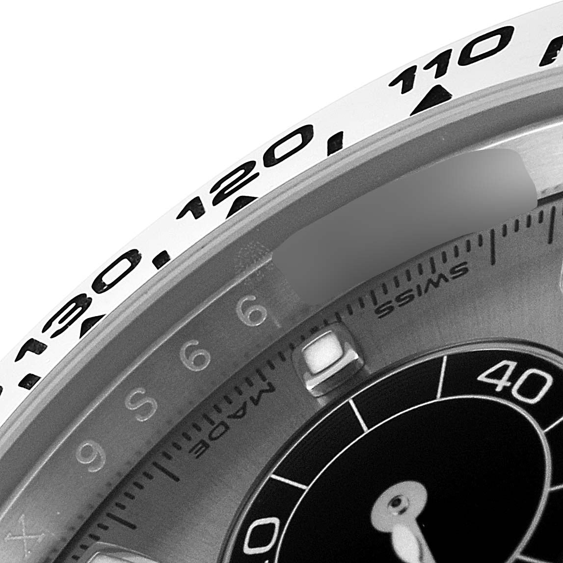Rolex Daytona 18k White Gold Silver Dial Mens Watch 116509 Unworn