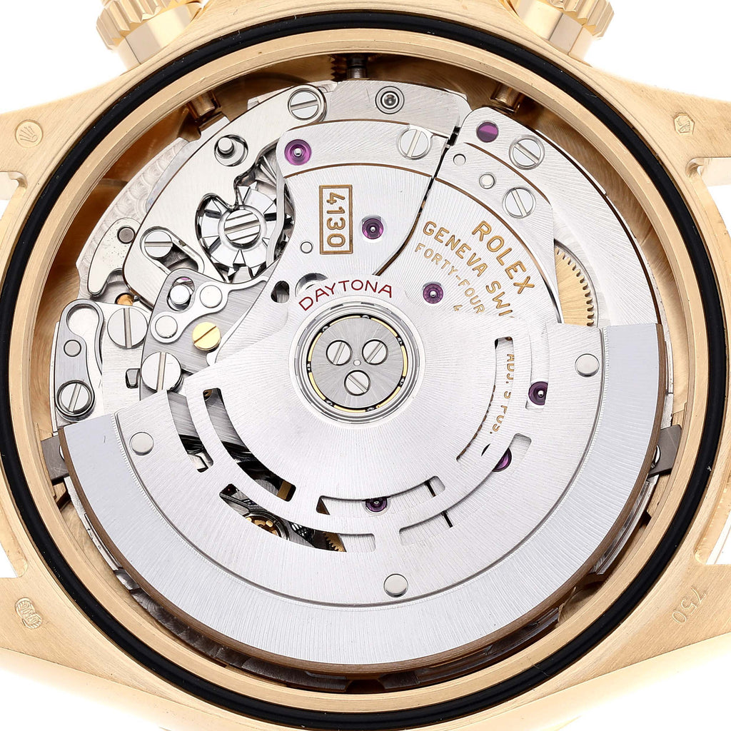Rolex Daytona Yellow Gold Green Dial John Mayer Mens Watch 116508 Box Card