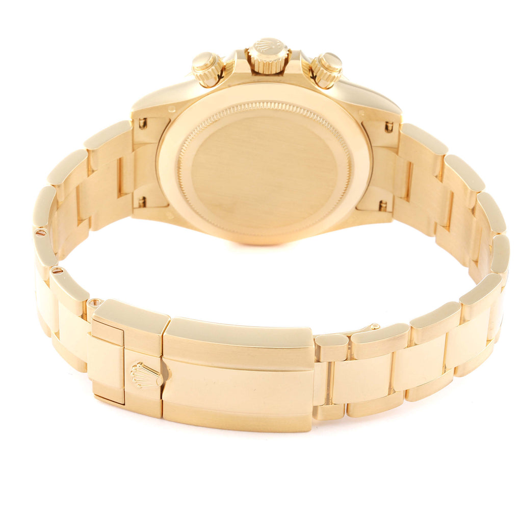 Rolex Daytona Yellow Gold Green Dial John Mayer Mens Watch 116508 Box Card