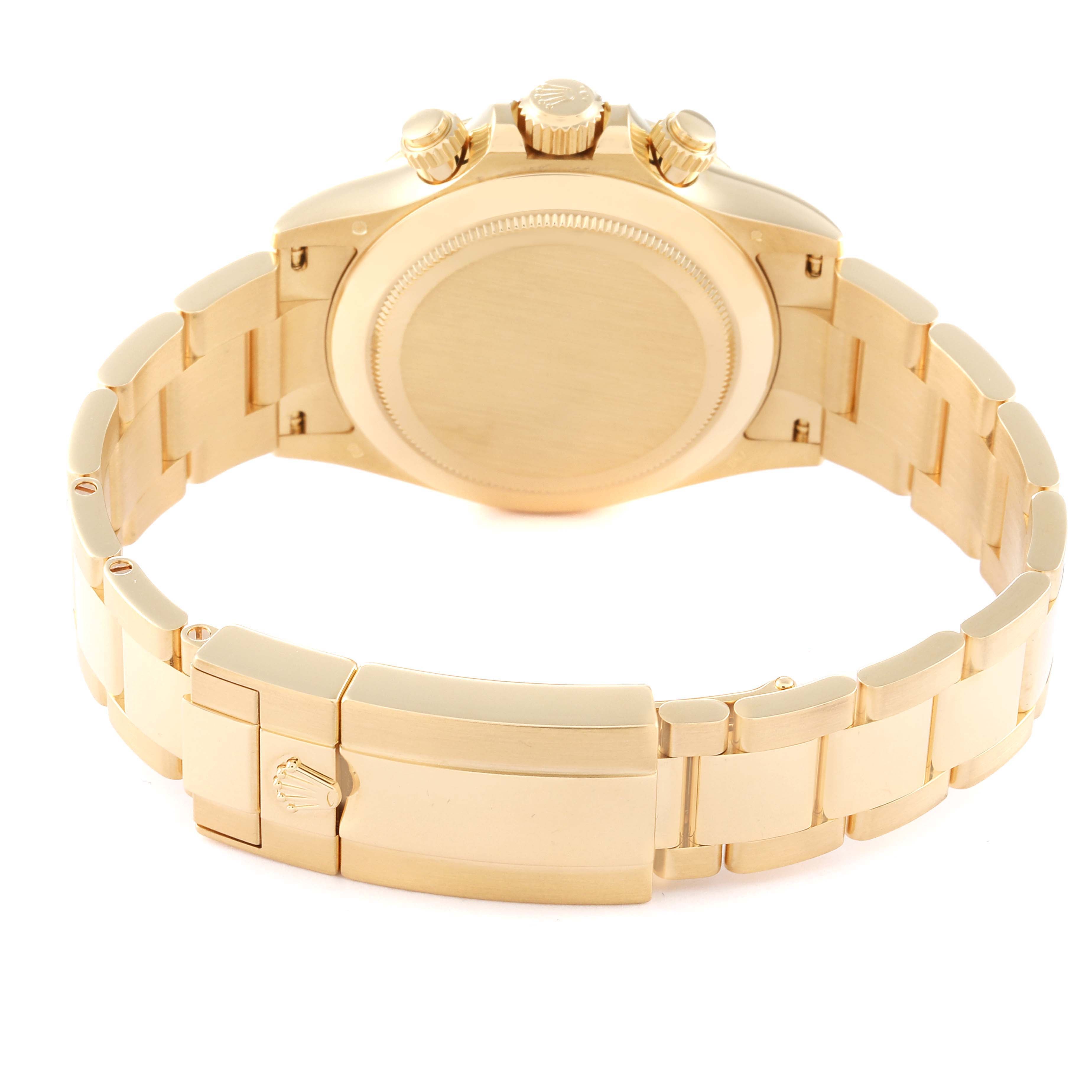 Rolex Daytona Yellow Gold Green Dial John Mayer Mens Watch 116508 Box Card