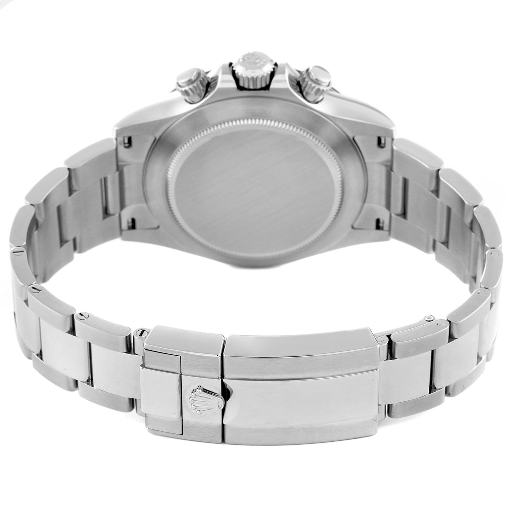 Rolex Daytona Ceramic Bezel White Dial Steel Mens Watch 116500 Unworn