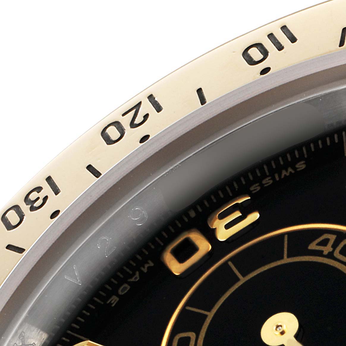 Rolex Daytona Steel Yellow Gold Diamond Chronograph Watch 116523