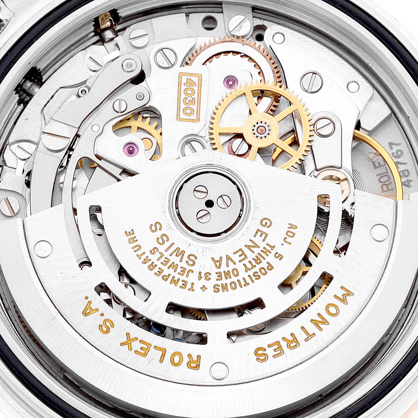 Rolex Daytona Steel Yellow Gold  Black Dial Watch 16523 Box Papers