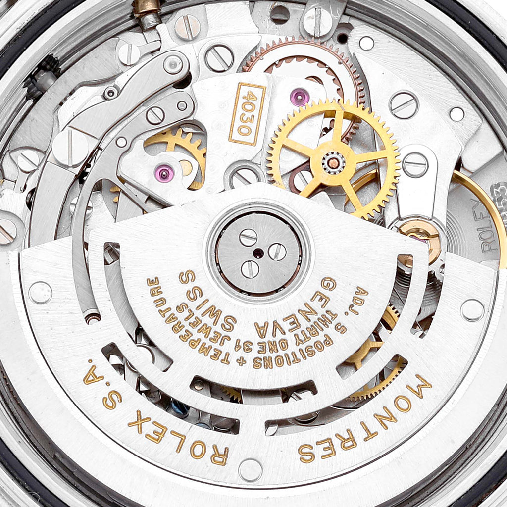 Rolex Daytona Steel Yellow Gold Inverted 6 Chronograph Mens Watch 16523