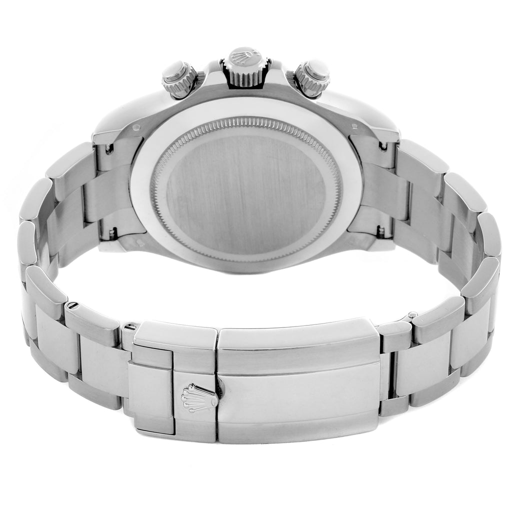 Rolex Daytona White Gold Silver Dial Mens Watch 116509 Box Card + ADD ONE LINK IN THE BOX