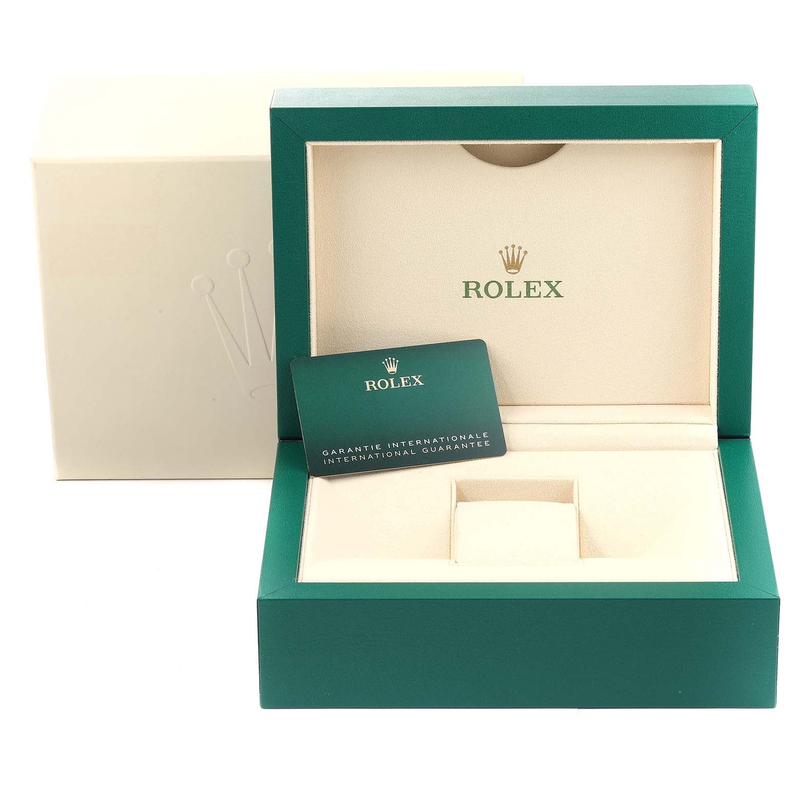 Rolex Daytona Yellow Gold Mother of Pearl Diamond Dial Mens Watch 116518 Unworn