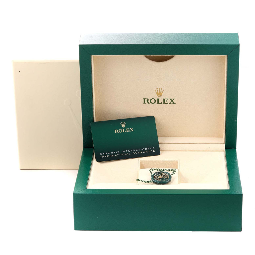 Rolex Daytona Yellow Gold Green Dial Mens Watch 116508 Unworn