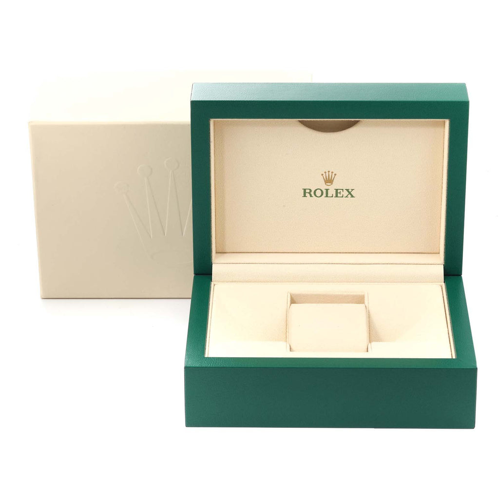 Rolex Daytona Yellow Gold Mother of Pearl Diamond Dial Mens Watch 116528