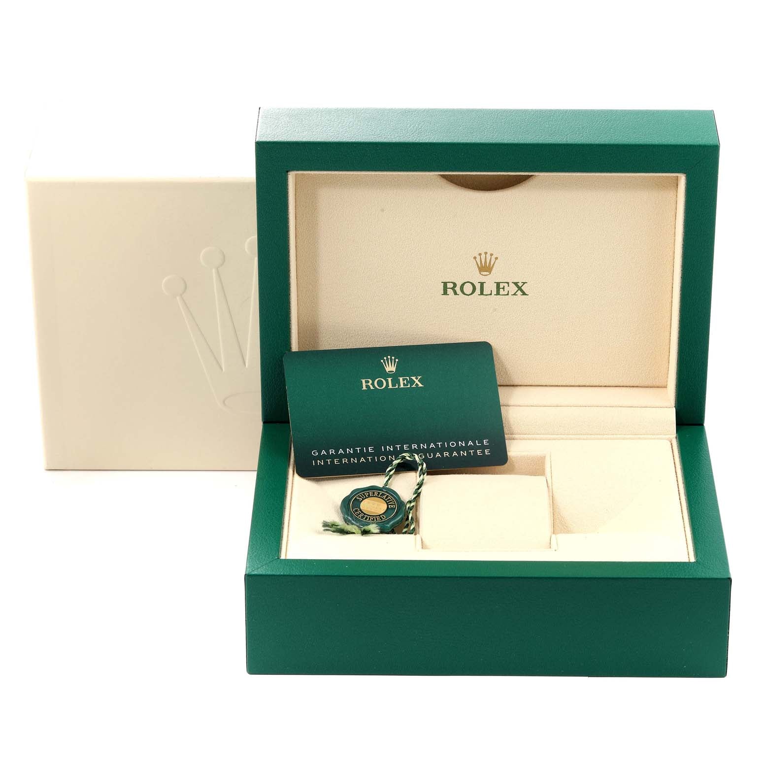Rolex Daytona Yellow Gold White Dial Mens Watch 116508 Unworn