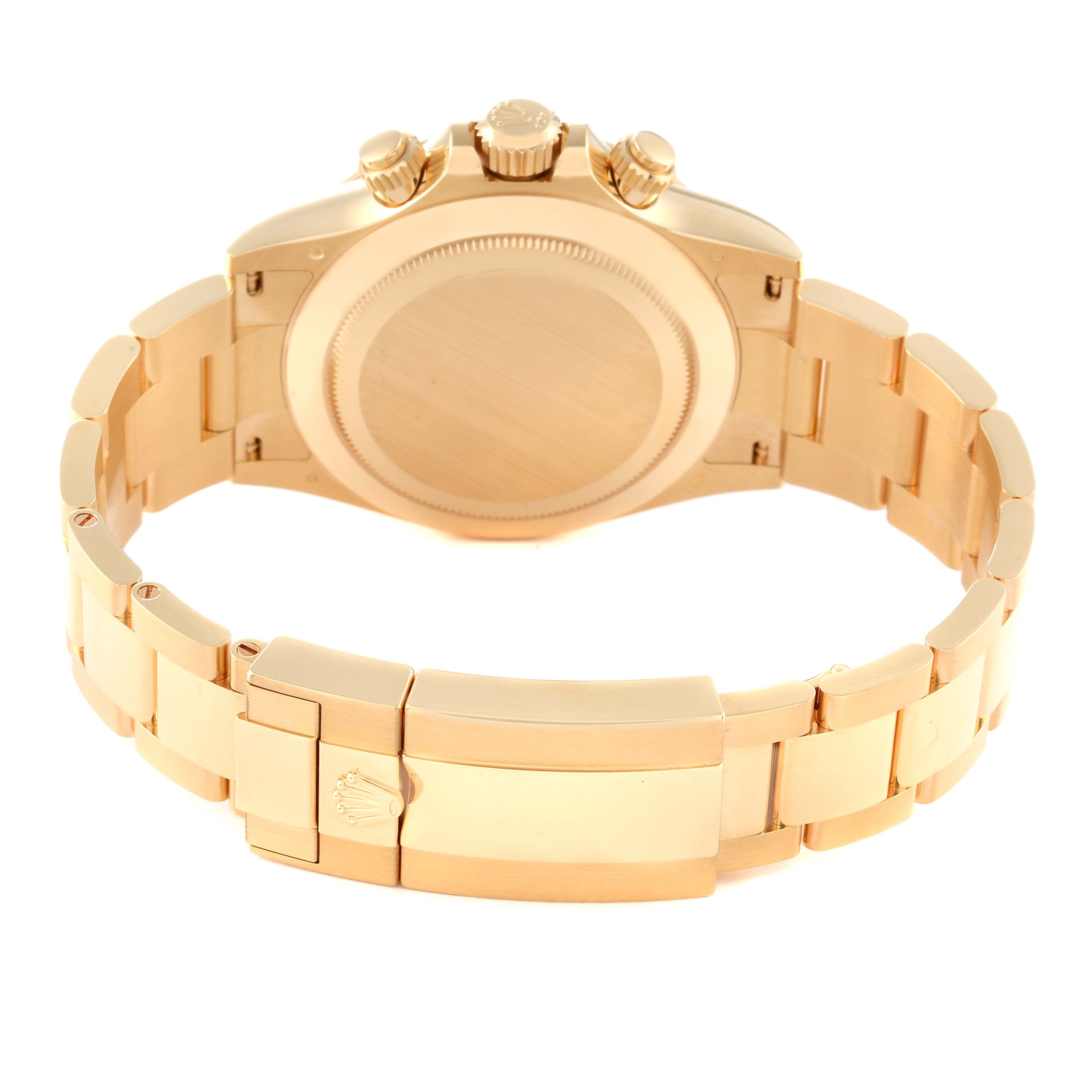 Rolex Daytona Yellow Gold White Dial Mens Watch 116508 Unworn