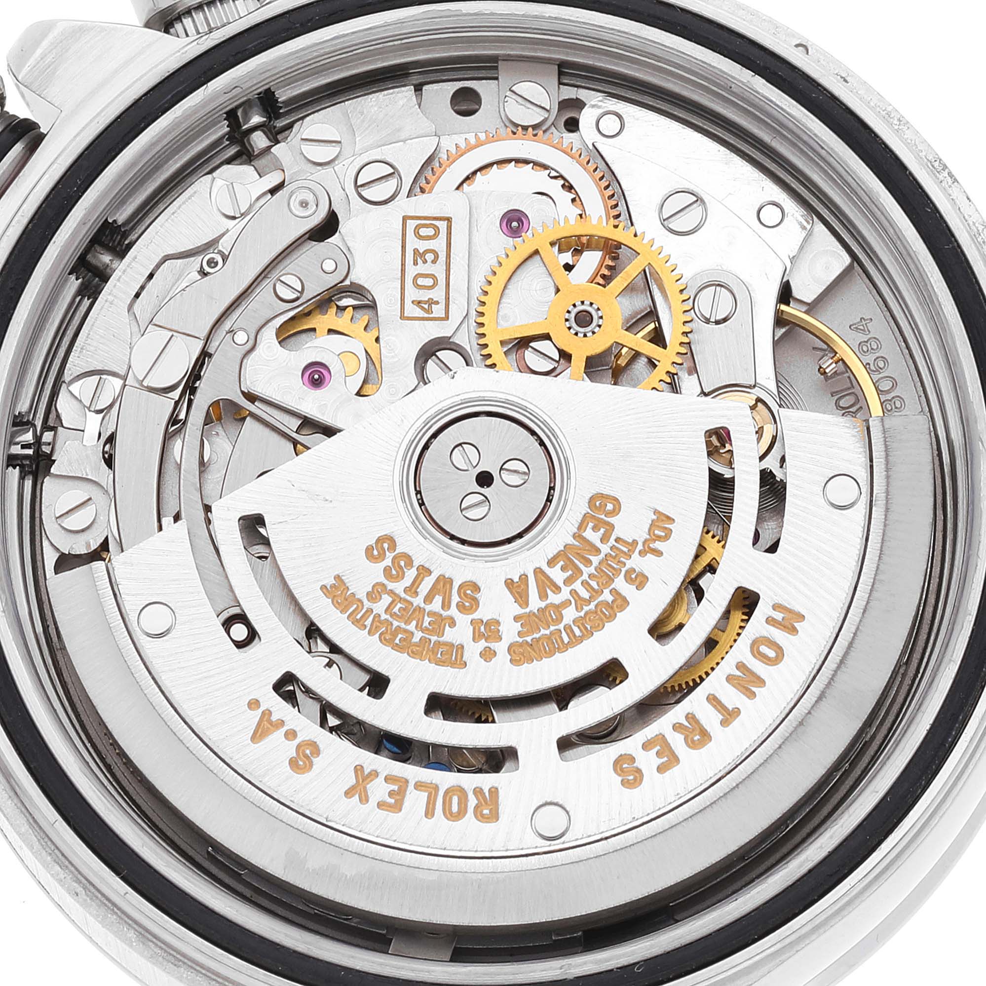 Rolex Daytona Zenith Movement Inverted 6 Watch 16520 Box Papers