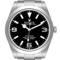 Rolex Explorer I 39mm Black Dial Mens Watch 214270 Box Card