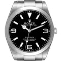 Rolex Explorer I 39mm Black Dial Steel Mens Watch 214270 Unworn NOS