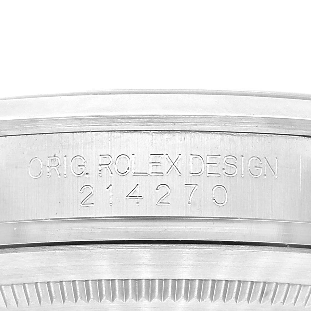 Rolex Explorer I 39mm Luminescent Arabic Numerals Mens Watch 214270 Box Card