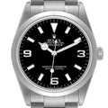 Rolex Explorer I Black Dial Stainless Steel Mens Watch 114270