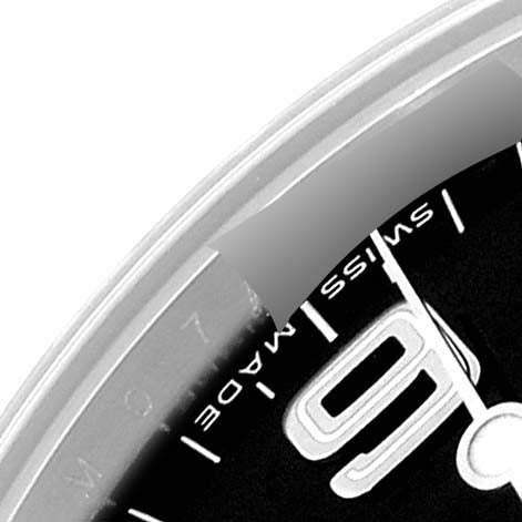 Rolex Explorer I Black Dial Stainless Steel Mens Watch 114270