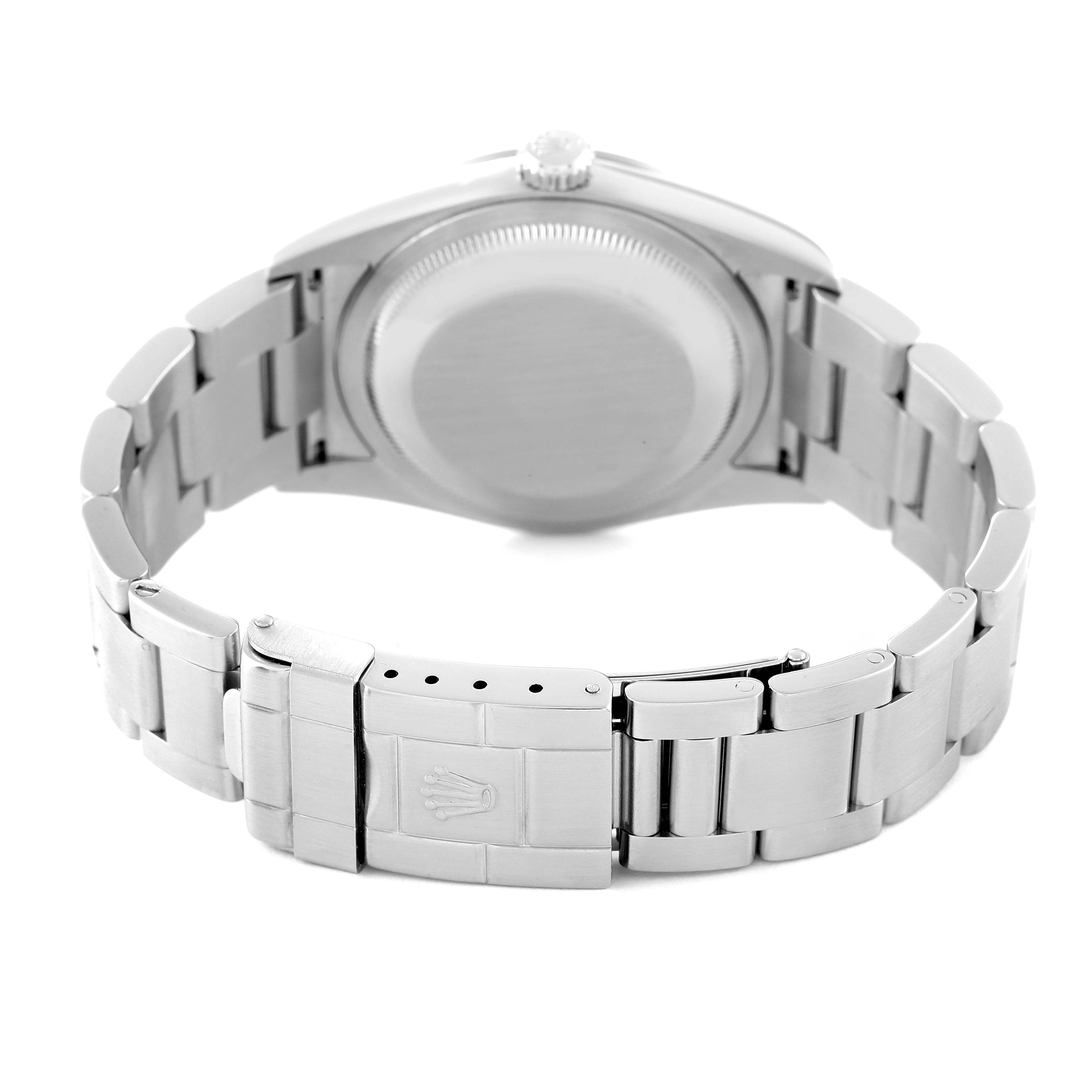 Rolex Explorer I Black Dial Stainless Steel Mens Watch 114270 Box Service Card