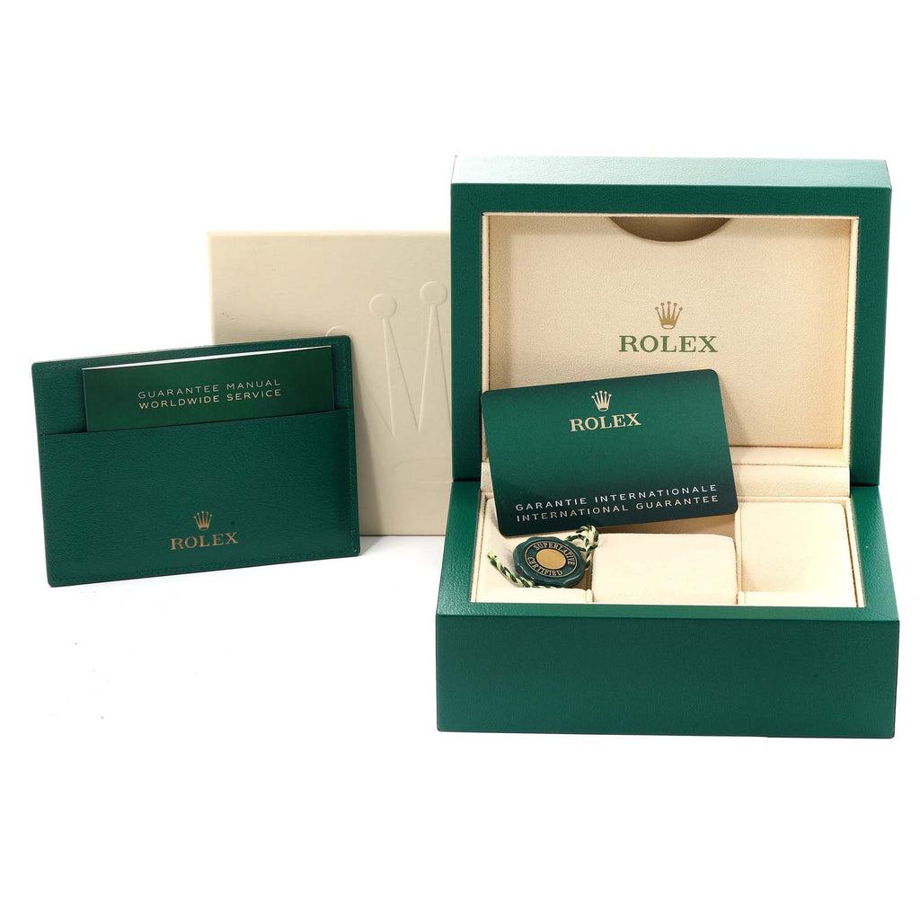 Rolex Explorer I Black Dial Stainless Steel Mens Watch 124270 Box Card