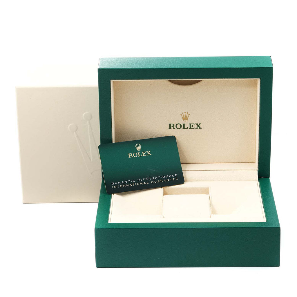Rolex Explorer I Luminescent Arabic Numerals Steel Mens Watch 214270 Box Card