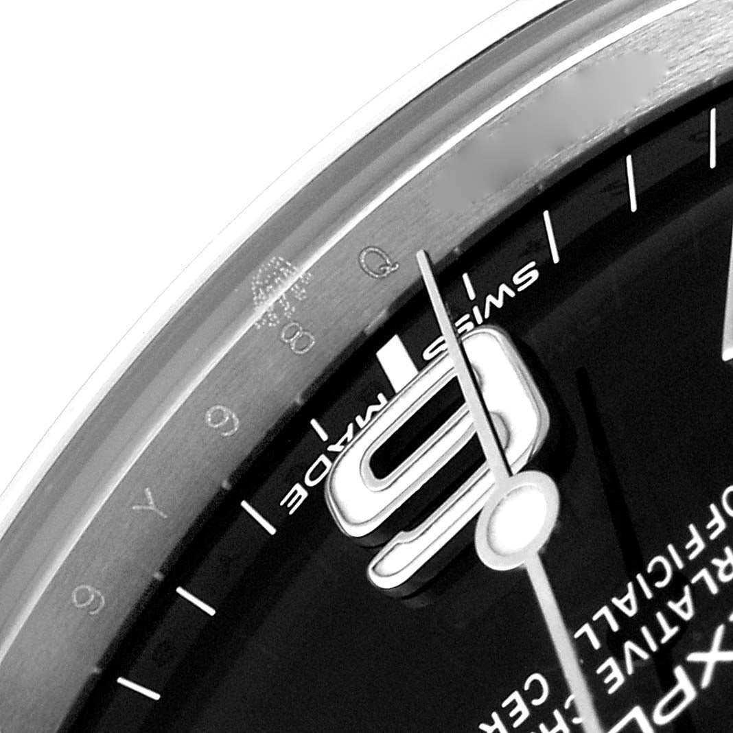 Rolex Explorer I Luminescent Arabic Numerals Mens Watch 214270 Box Card