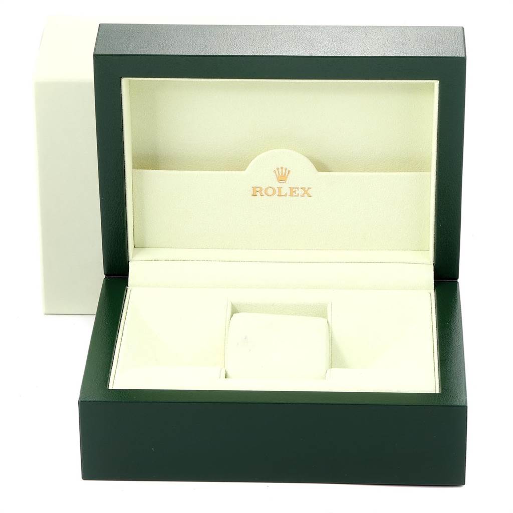 Rolex Explorer II 40mm Black Dial Parachrom Hairspring Mens Watch 16570