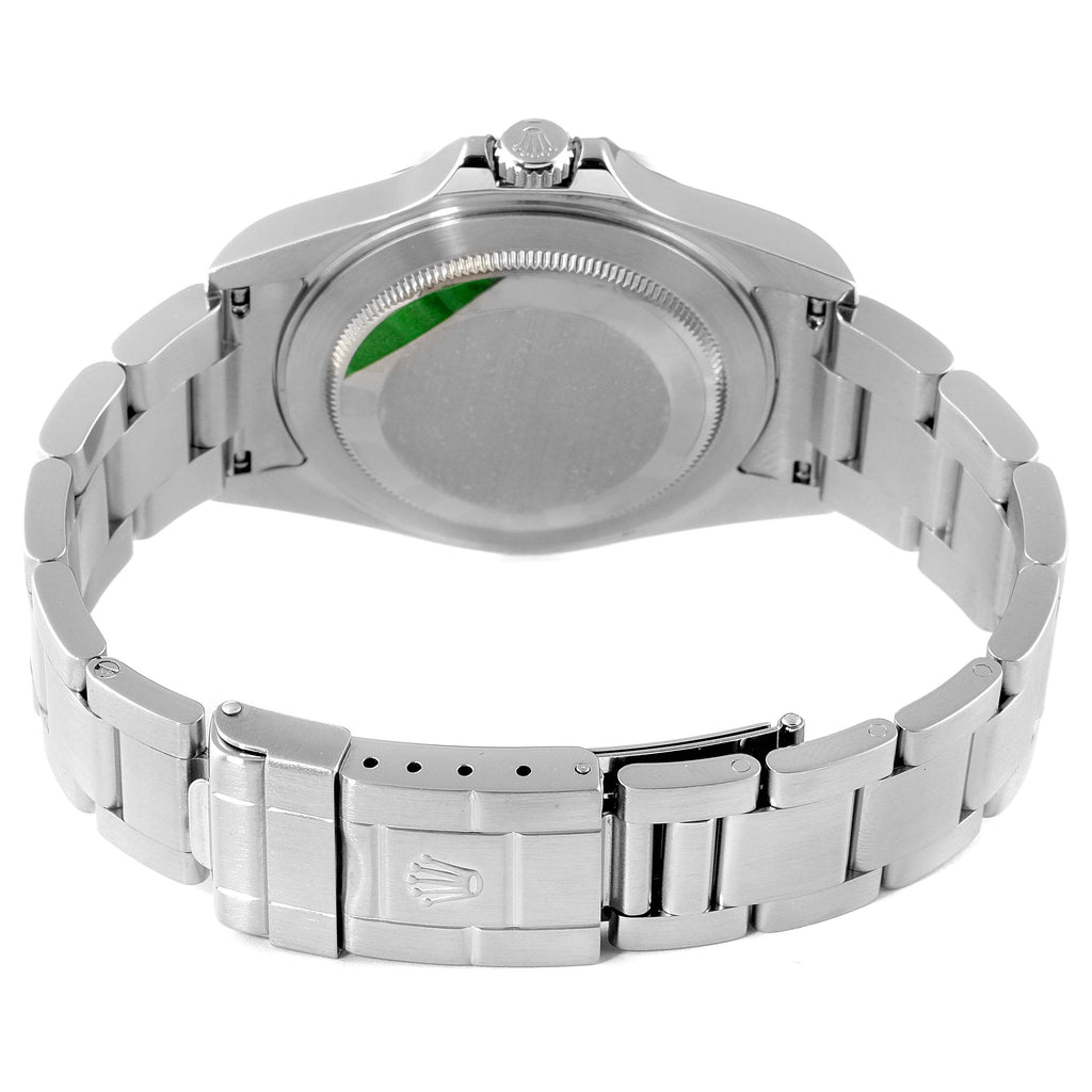 Rolex Explorer II White Polar Dial Parachrom Hairspring Steel Mens Watch 16570 Box Card