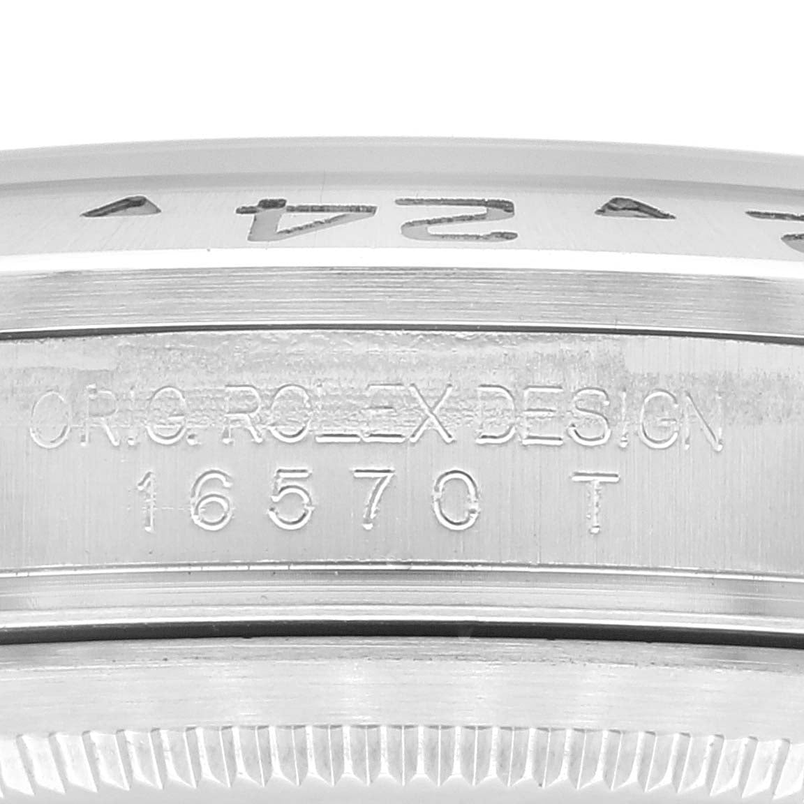 Rolex Explorer II 40mm White Dial Parachrom Hairspring Watch 16570 Box Card