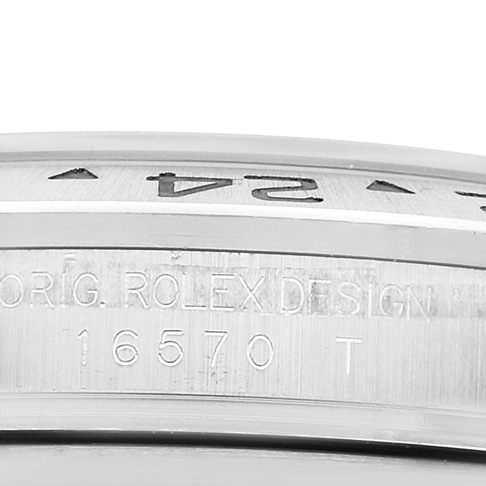 Rolex Explorer II 40mm White Dial Steel Mens Watch 16570