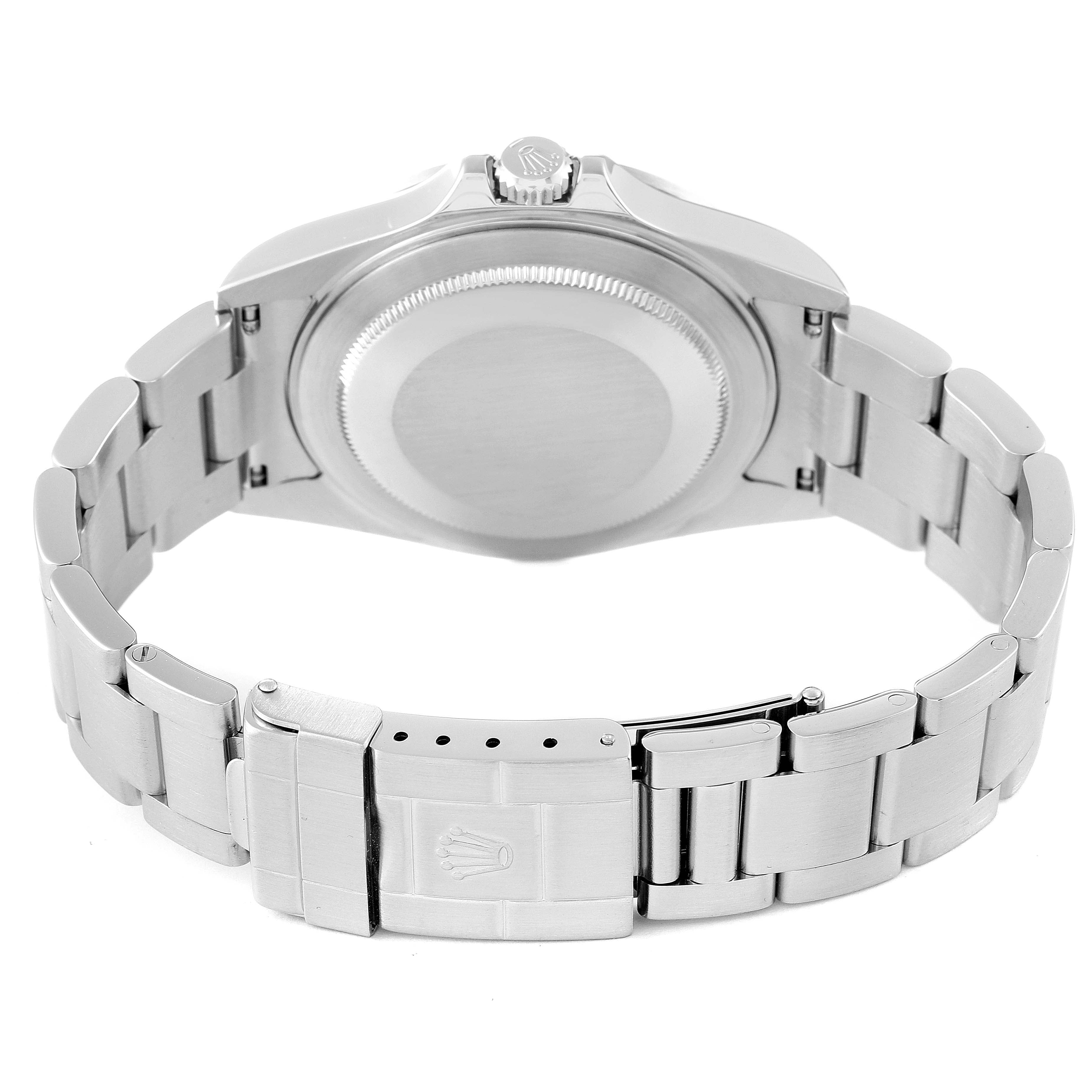 Rolex Explorer II 40mm White Polar Dial Steel Mens Watch 16570 Box Papers