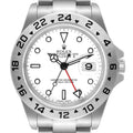 Rolex Explorer II 40mm White Dial Steel Mens Watch 16570 Unworn NOS
