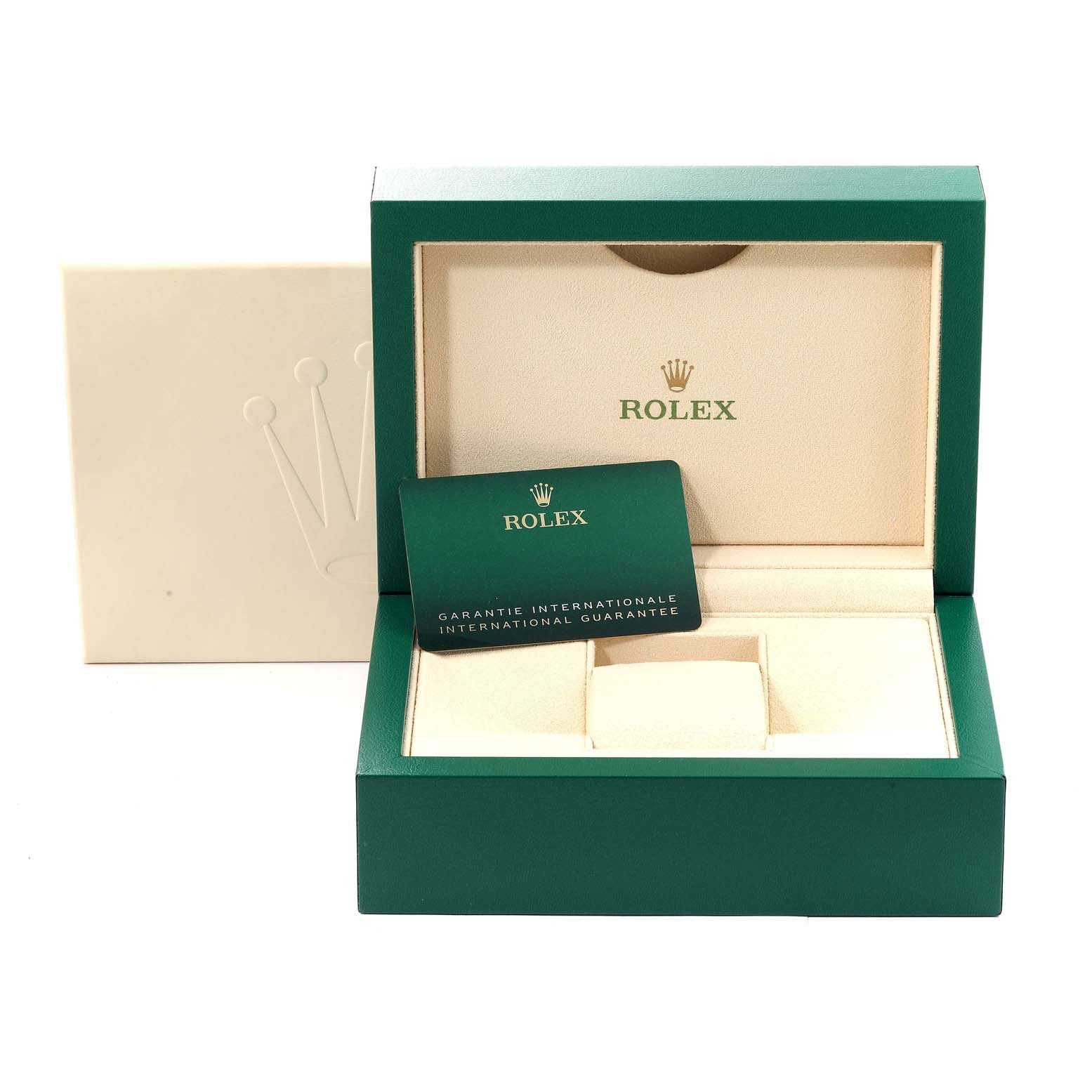 Rolex Explorer II 42 Black Dial Orange Hand Steel Mens Watch 226570 Box Card