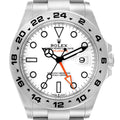 Rolex Explorer II 42 White Dial Orange Hand Steel Mens Watch 226570 Unworn