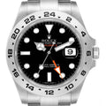 Rolex Explorer II 42mm Black Dial Steel Mens Watch 216570 Box Card