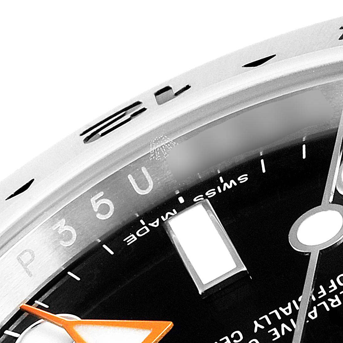 Rolex Explorer II 42mm Black Dial Steel Mens Watch 216570 Box Card