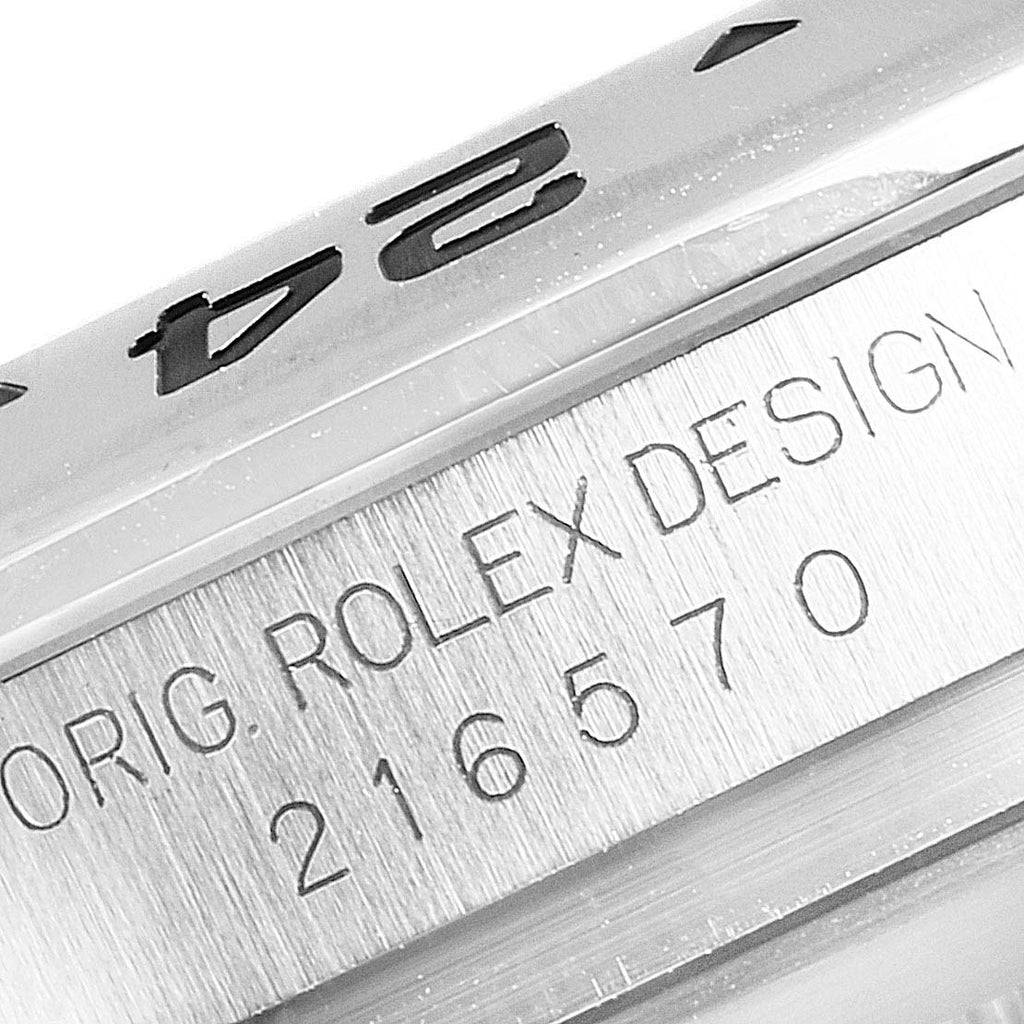 Rolex Explorer II 42mm Black Dial Steel Mens Watch 216570 Box Card