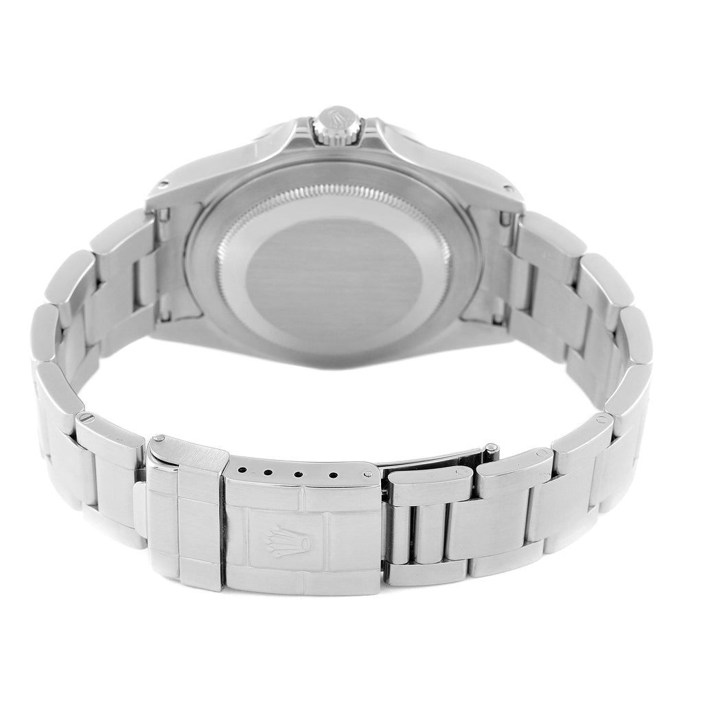 Rolex Explorer II Black Dial Red Hand Steel Mens Watch 16570 Box Papers