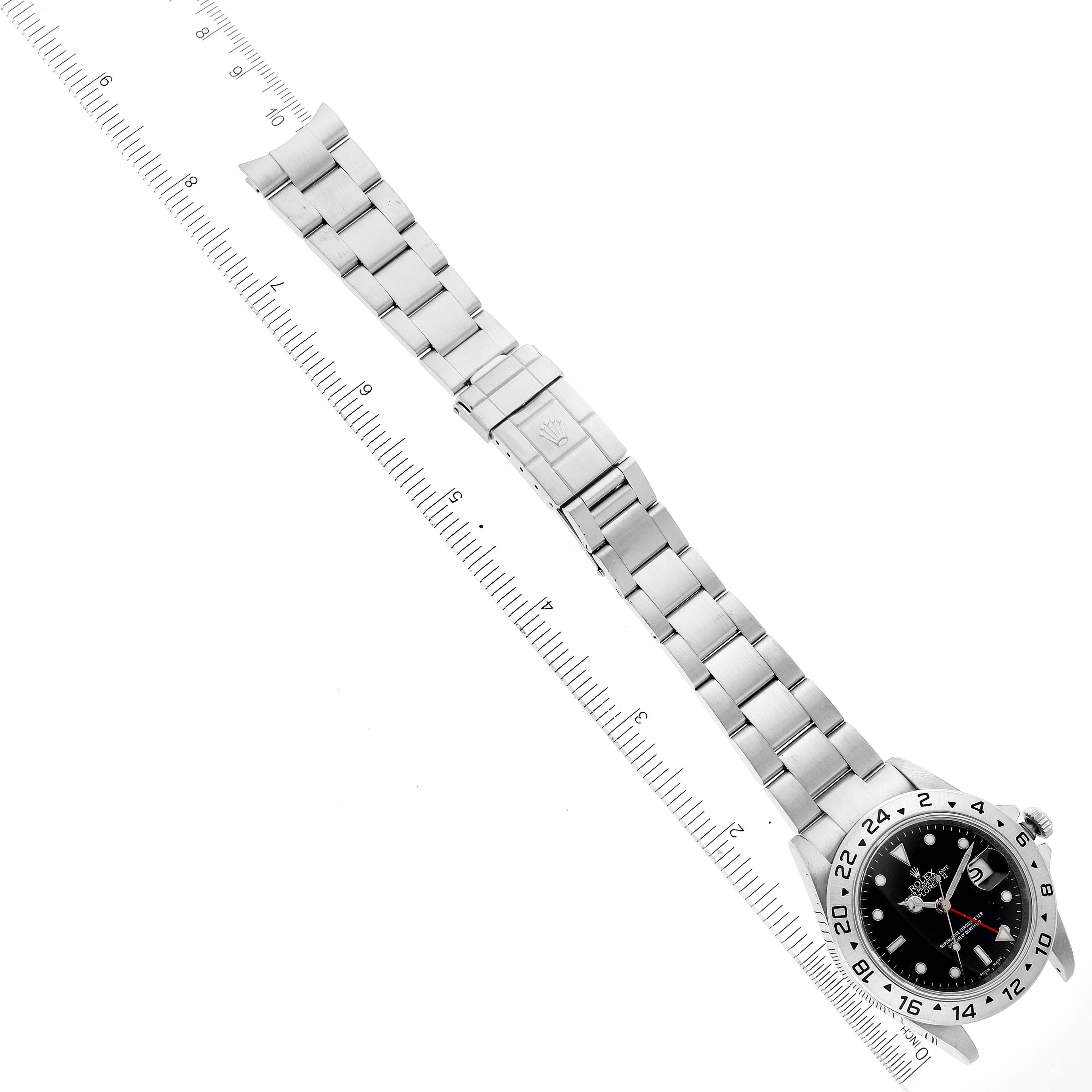 Rolex Explorer II Black Dial Mens Watch 16570