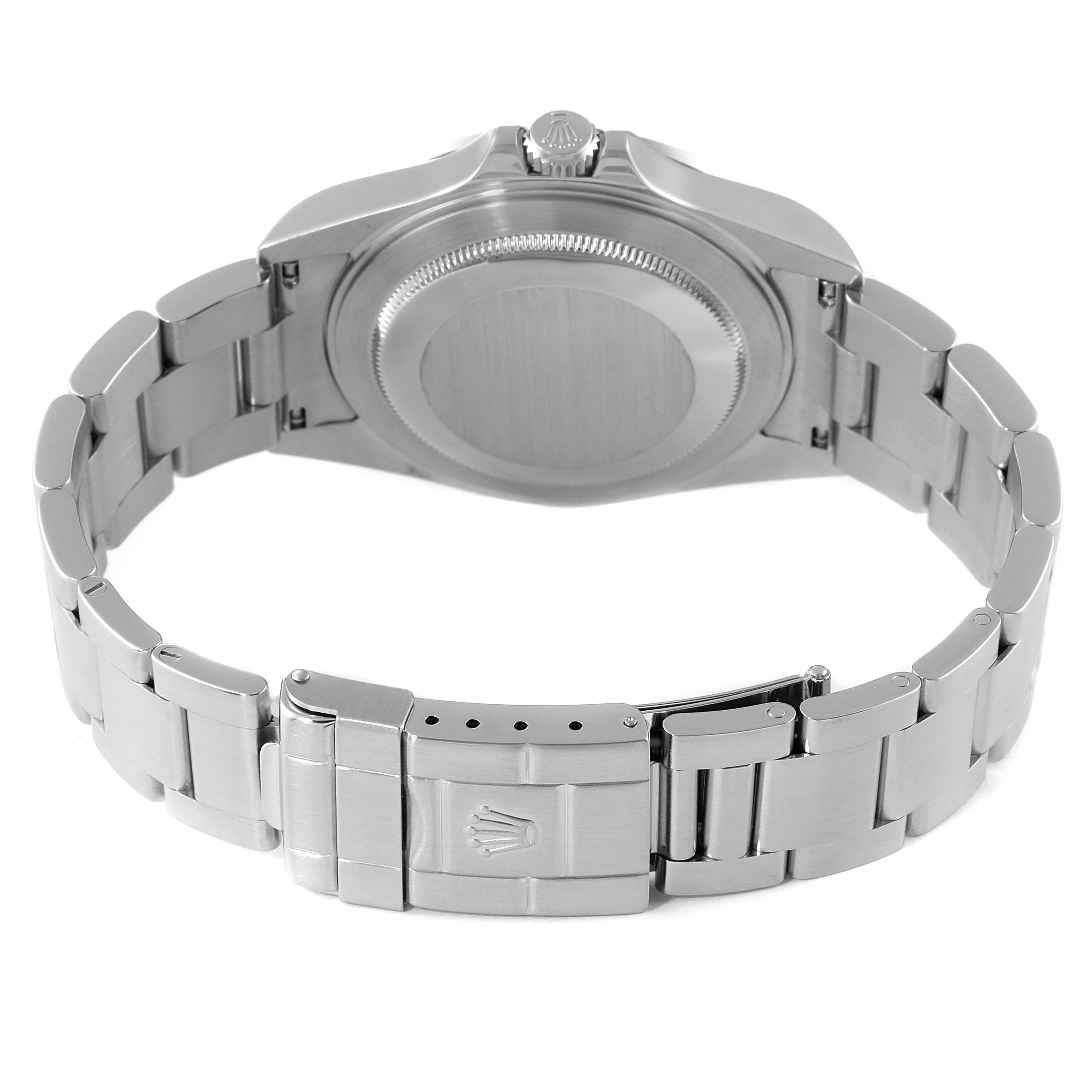 Rolex Explorer II Black Dial Parachrom Hairsprin Mens Watch 16570 Box Card