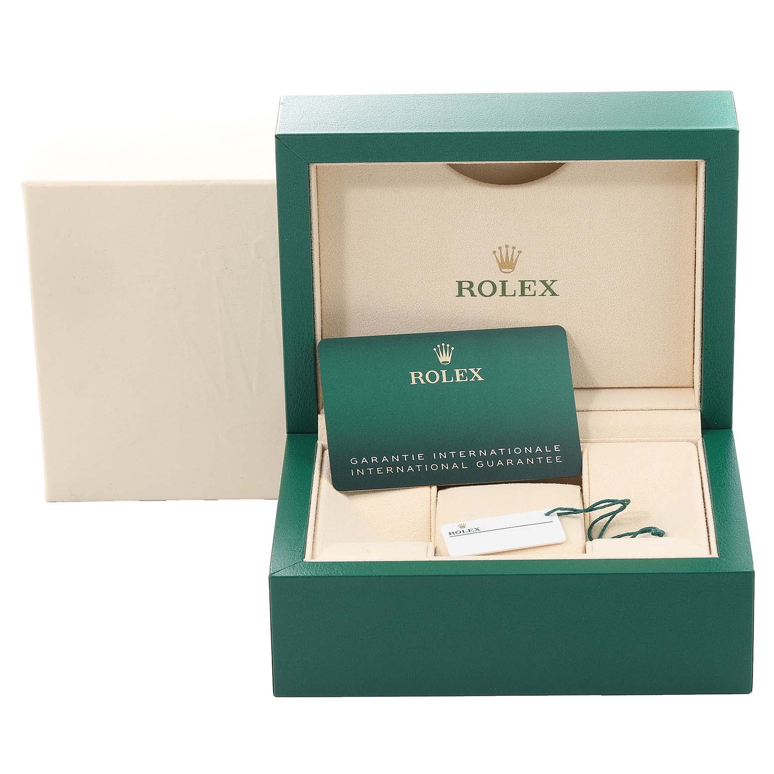 Rolex Explorer II Polar White Dial Orange Hand Steel Mens Watch 226570 Unworn