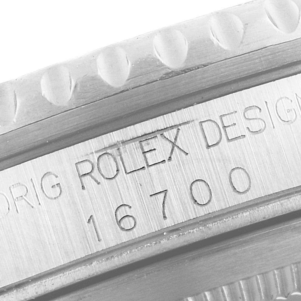 Rolex GMT Master 40mm Blue Red Pepsi Bezel Mens Watch 16700 Box Papers