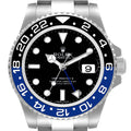 Rolex GMT Master II Batman Blue Black Ceramic Bezel Steel Watch 116710