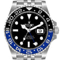 Rolex GMT Master II Black Blue Batgirl Jubilee Mens Watch 126710 Unworn