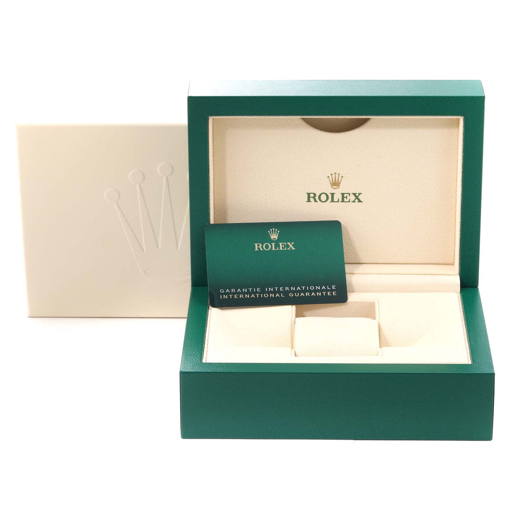 Rolex GMT Master II Black Blue Batgirl Jubilee Mens Watch 126710 BLNR Box Card